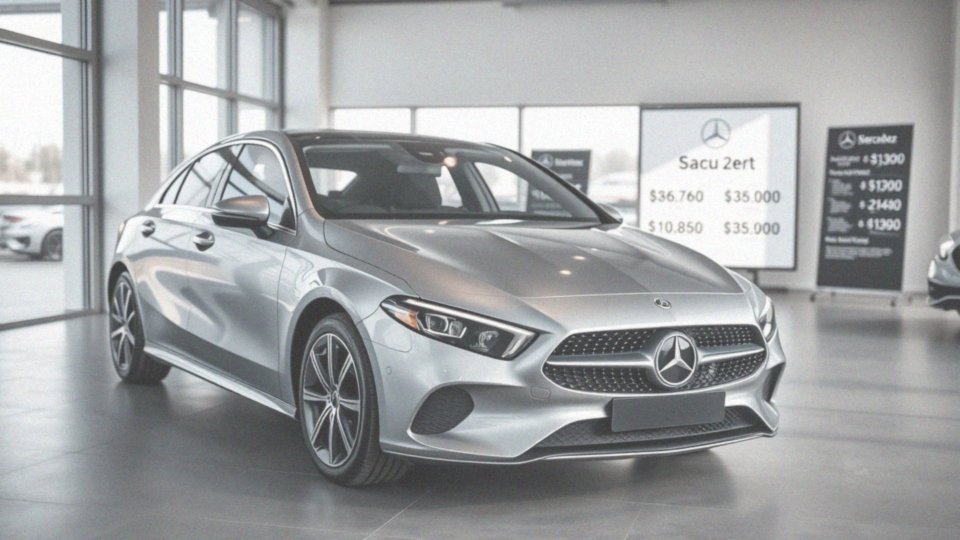Ile kosztuje najtańszy model Mercedesa A?