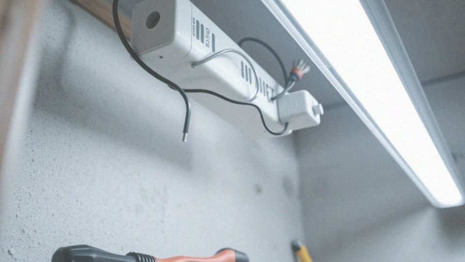 Jakie są kroki do podłączenia świetlówki LED?