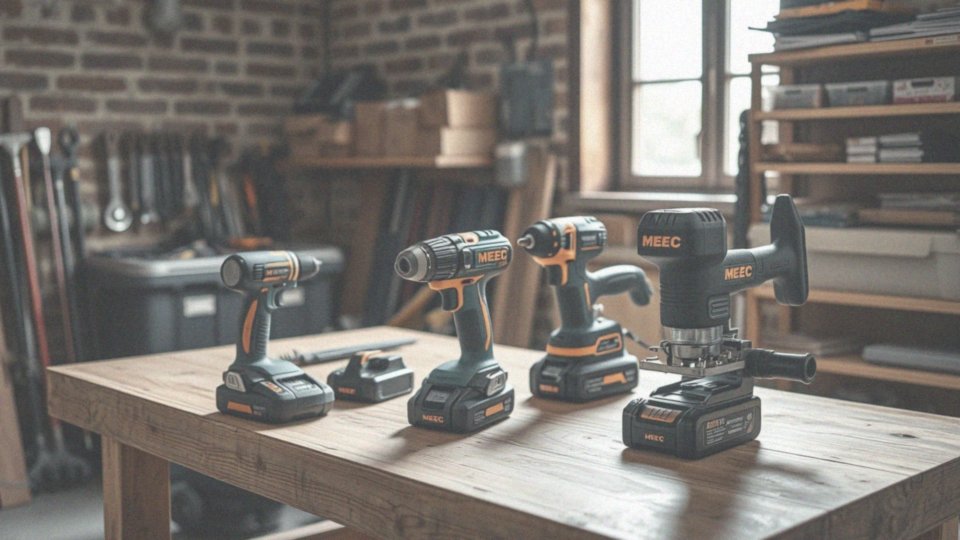 Jakie elektronarzędzia akumulatorowe oferuje Meec Tools?