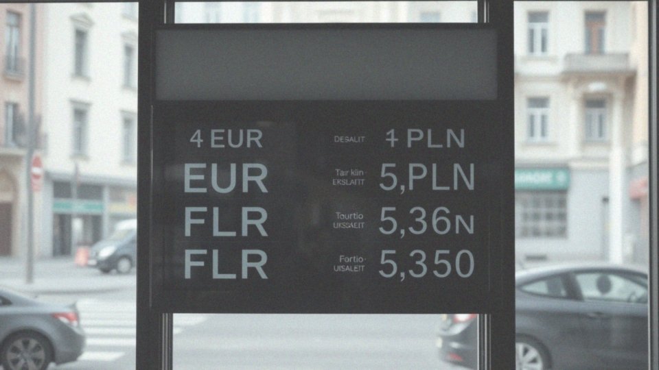 Jakie są różnice pomiędzy kursem średnim a kursem kupna/sprzedaży euro?