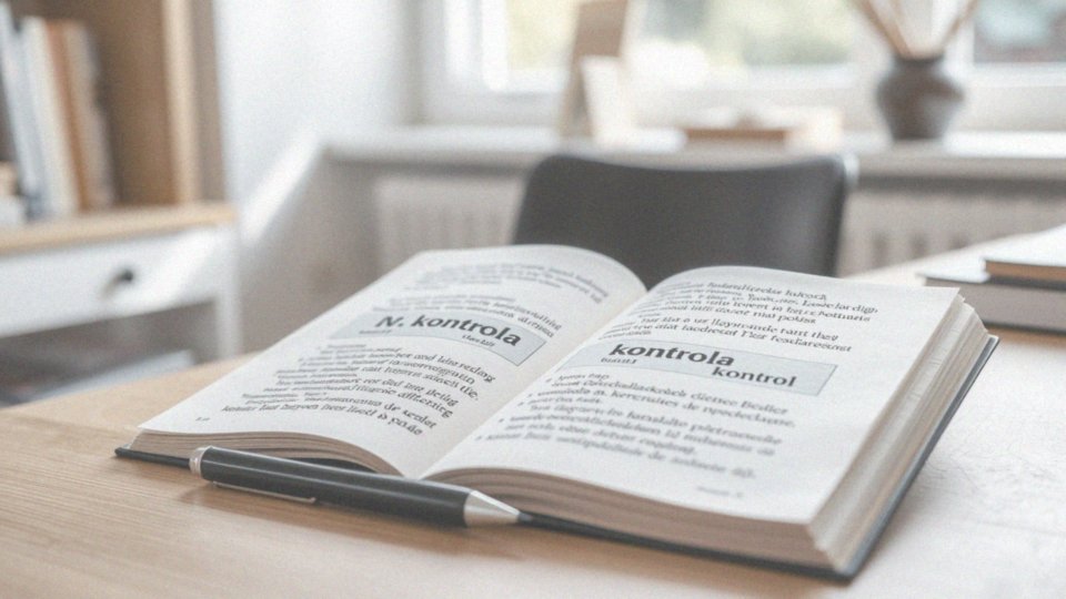 Jakie są różnice między kontrol a kontrolą?