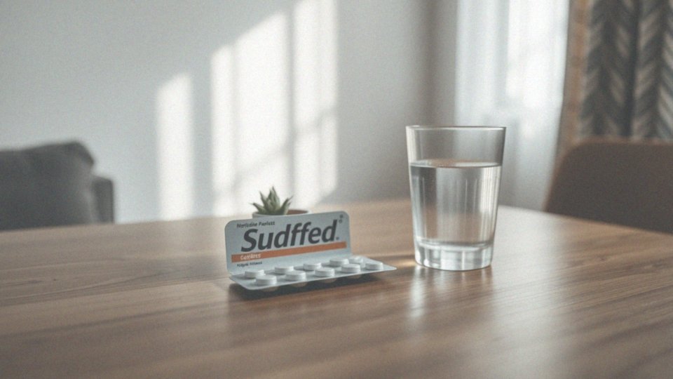 Jak długo trwa działanie tabletek Sudafed?