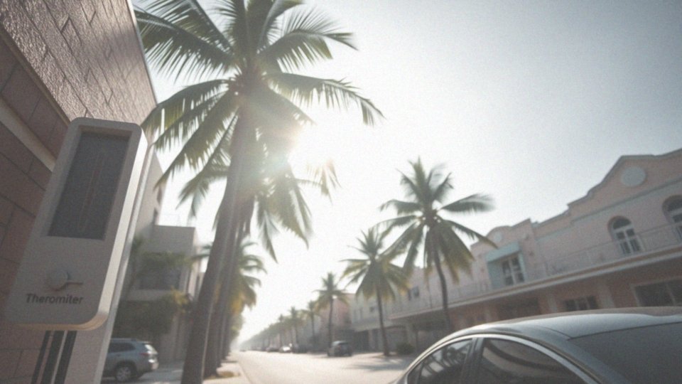 Jakie są ekstremalne temperatury odnotowywane w Miami?