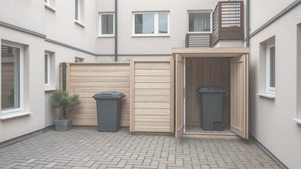 Czym różnią się zabudowy koszy 120L i 240L?