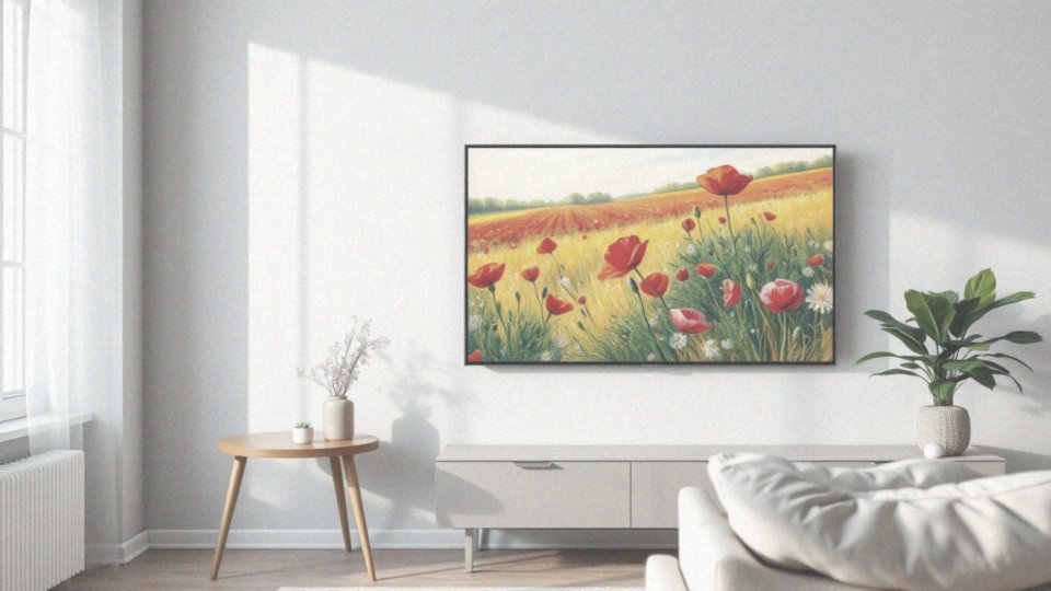 Jak wygląda tryb sztuki w telewizorze The Frame?