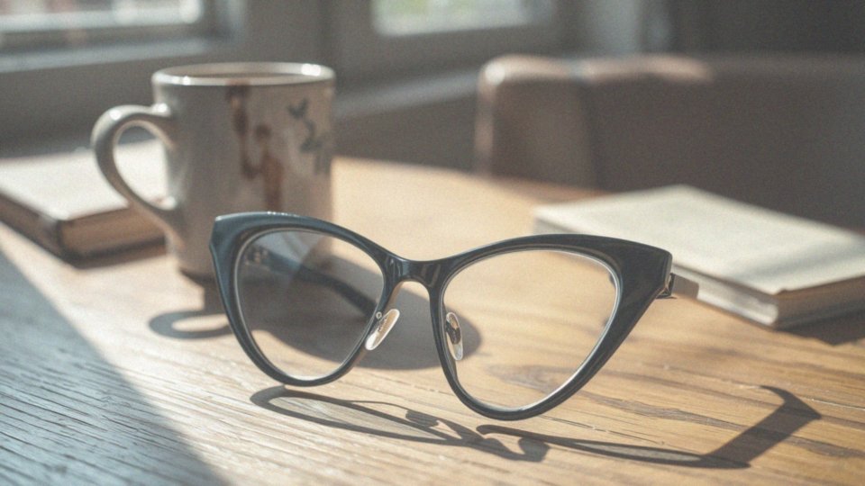 Co charakteryzuje okulary typu kocie oczy?