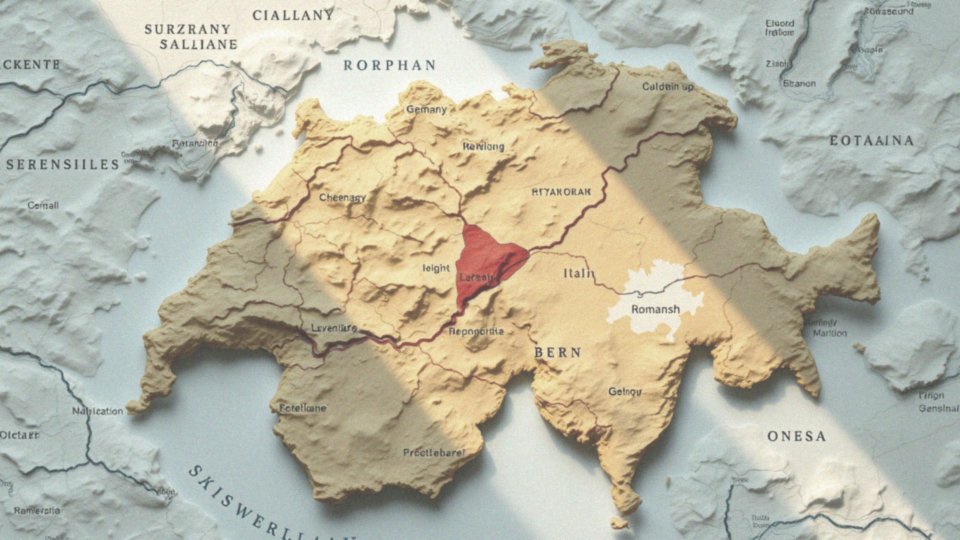 Jak wygląda mapa językowa Szwajcarii?