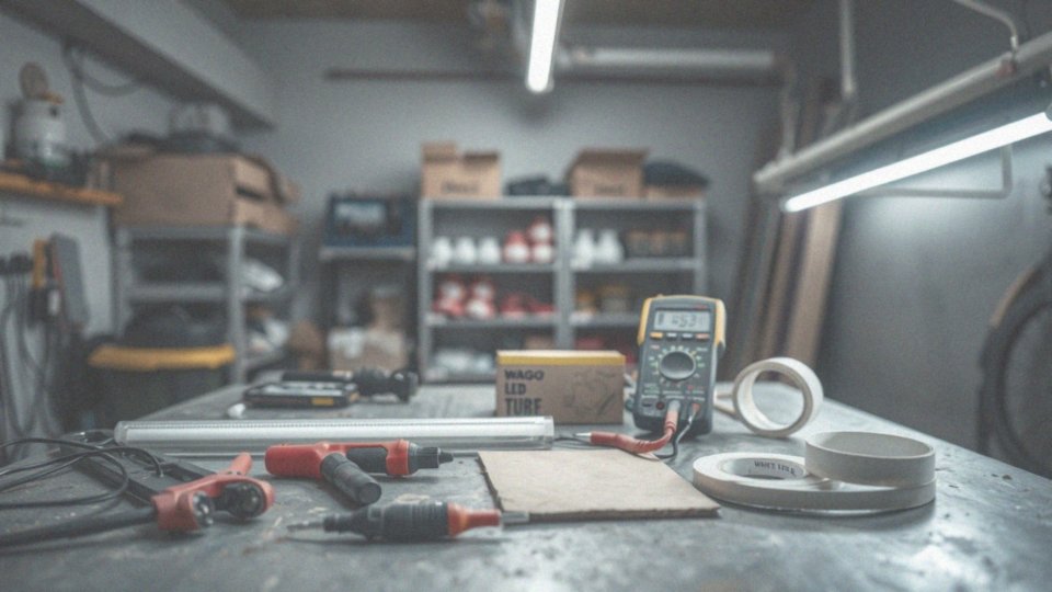 Jakie akcesoria są potrzebne do podłączenia świetlówki?