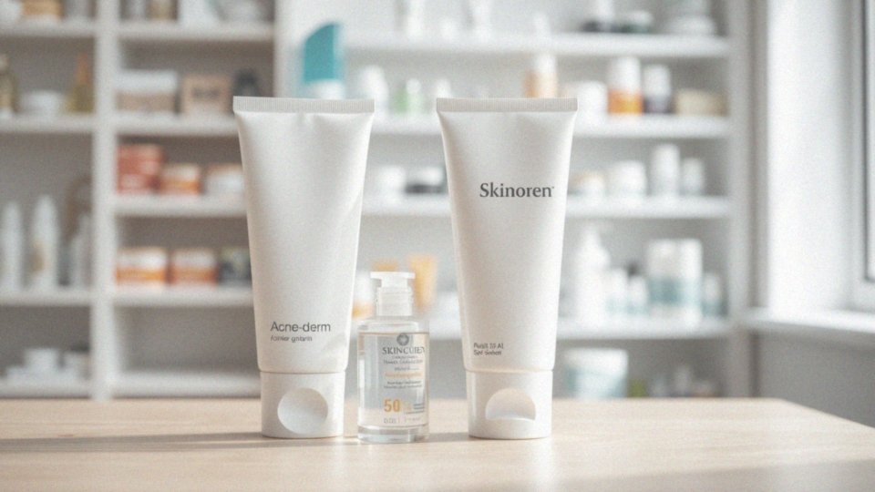Acne-derm czy Skinoren? Wybierz najlepszy preparat na trądzik